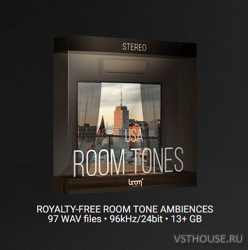 Boom Library - Room Tones USA (Stereo) (WAV)