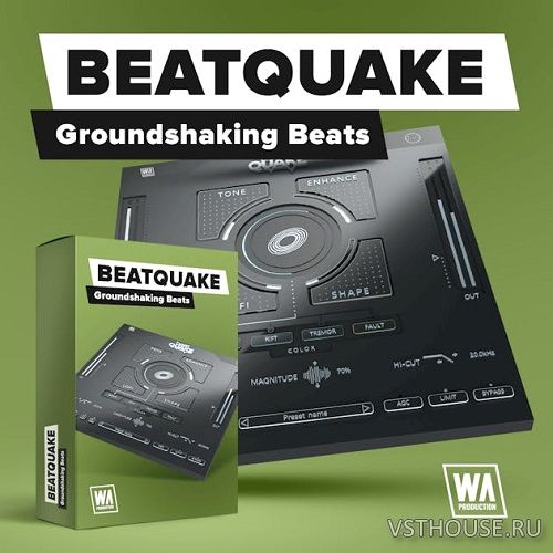 W.A Production - BeatQuake v1.0.0 VST, VST3, AAX x64