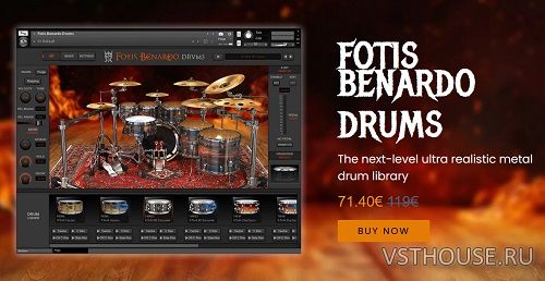 Stigmatized Productions - Fotis Benardo Drums 1.2.0 (KONTAKT)