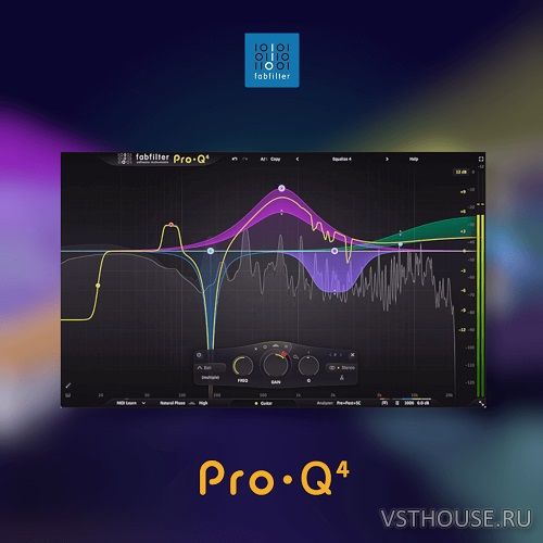 FabFilter - Pro-Q 4 v4.01 VST, VST3, AAX, CLAP х86 х64 [R2R]