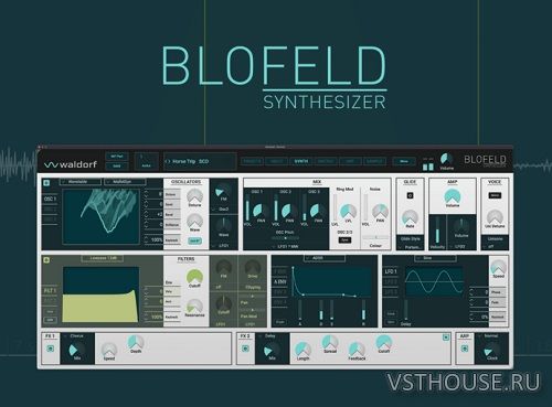 Waldorf - Blofeld v1.0.0 VST, VST3, AAX, AU WIN.OSX х64 [R2R]