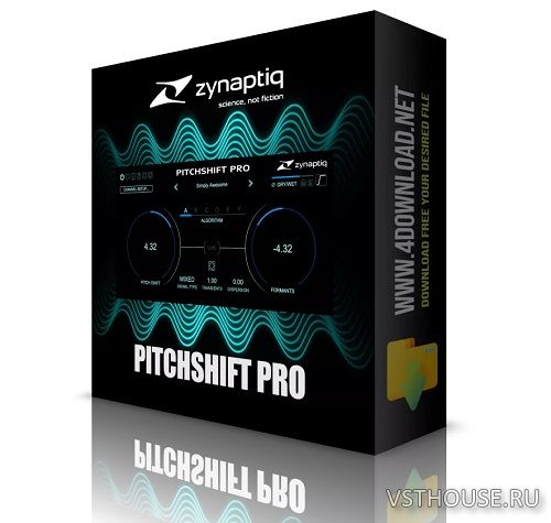 Zynaptiq - PITCHSHIFT PRO v1.2.0 VST3, AAX, x64 [R2R]