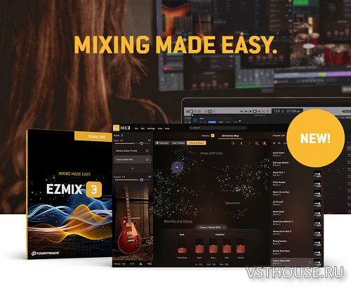 Toontrack - EZmix 3.1.1 Update STANDALONE, VST3, AAX, AU WIN.OSX x64