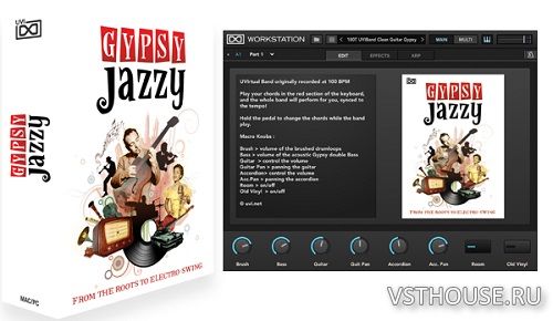 UVI - Gypsy Jazzy 1.4.4 (UVI Workstation, Falcon)