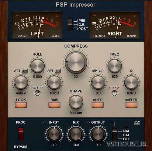 PSPaudioware - PSP Impressor 1.0.3 VST, VST3, AAX x64