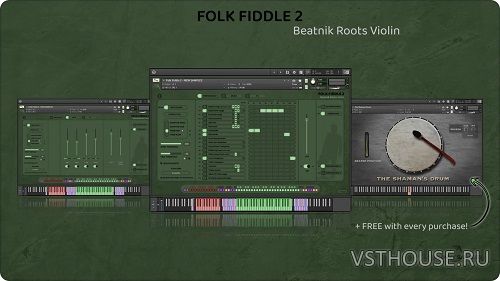 Insanity Samples - Folk Fiddle 2 Beatnik Roots Violin v3.0.0 (KONTAKT)