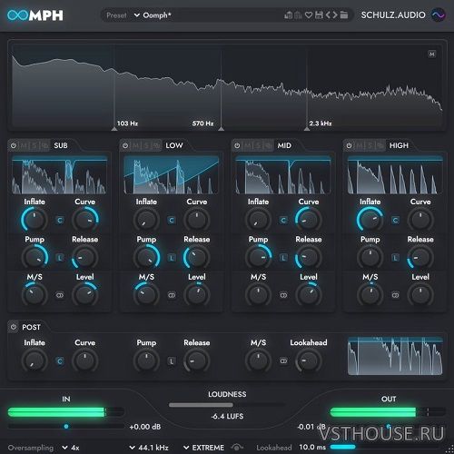 Schulz Audio - OOMPH v25.2.4 VST, VST3, AAX, SAL х64 [BUBBiX]