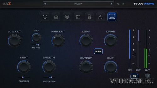 Black Salt Audio - Telos Drums v1.0.3 VST3, AAX х64 [SEnki]