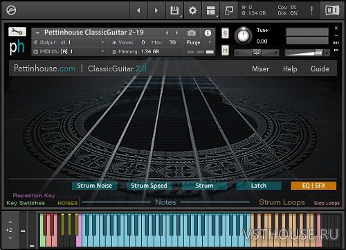 Pettinhouse - ClassicGuitar 2.0.0 (KONTAKT)