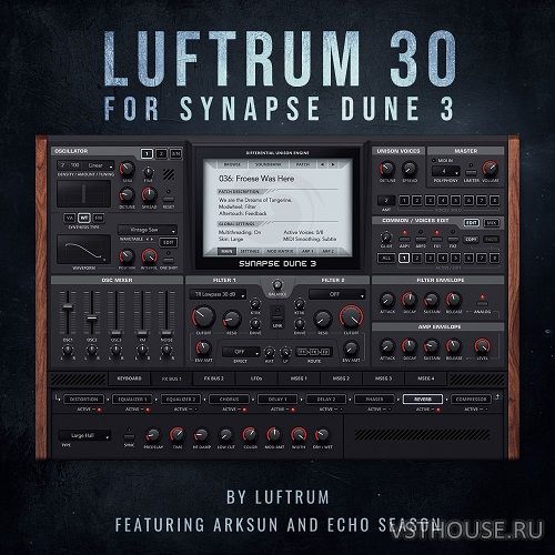 Luftrum - Luftrum 30 Soundset for DUNE 3 (SYNTH PRESET)