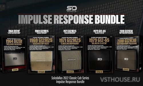 Solodallas - 2022 All Impulse Responses Bundle Rev.2 (WAV)