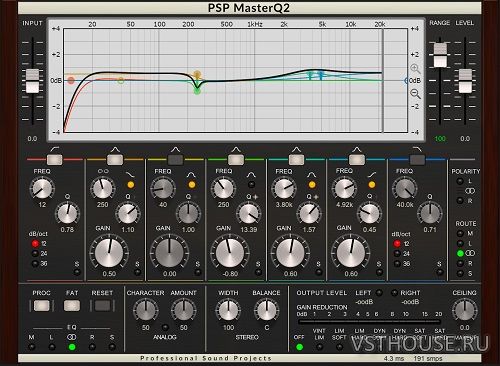 PSPaudioware - PSP MasterQ2 2.1.5 VST, VST3, AAX x64