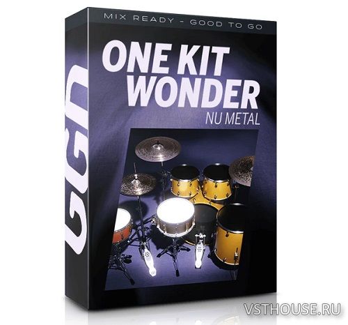 GetGood Drums - One Kit Wonder Nu Metal (KONTAKT)