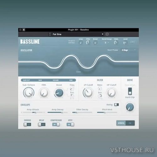 AIR Music Technology - Bassline 1.2.1.14 STANDALONE, VSTi, VSTi3, AAX