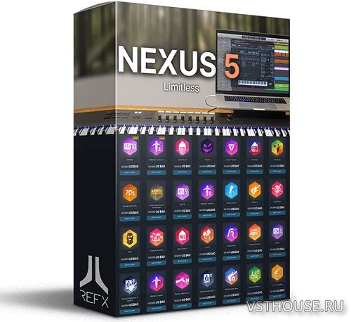 reFX - Nexus 5 v5.2.17 VST, VST3, AAX х64 [V.R]