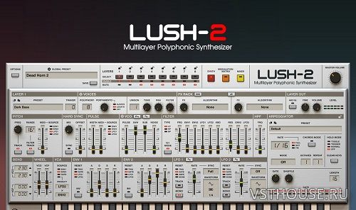 D16 Group - Lush 2 v2.1.4 VSTi, VSTi3, AAX x86 x64 [R2R]