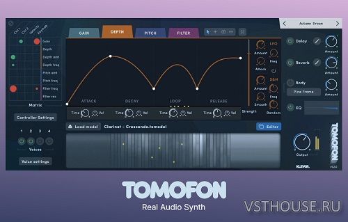Klevgrand - Tomofon v.1.2.2 VSTi, VSTi3, AAX x64 [TCD]