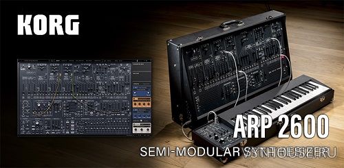 KORG - ARP 2600 v1.1.5 STANDALONE, VSTi3, AAX x64 + Library [R2R, RET]