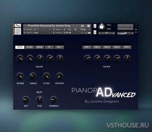 GSamples - PianoPad Advanced (KONTAKT, WAV)