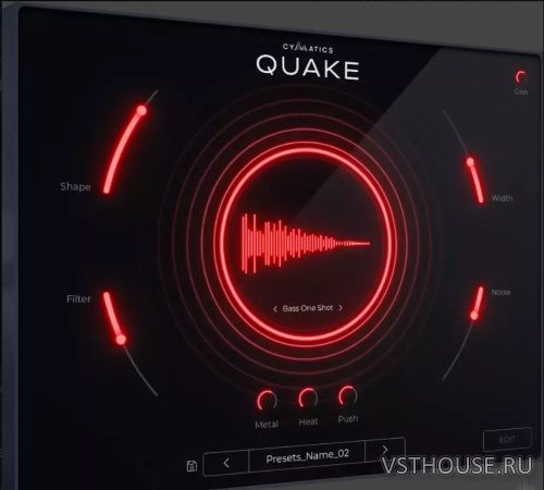 Cymatics - QUAKE Bass Engine v1.0.0 VSTi3, AAX x64 [GTA]