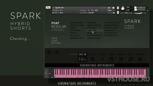 Cinematique Instruments - Spark (KONTAKT)