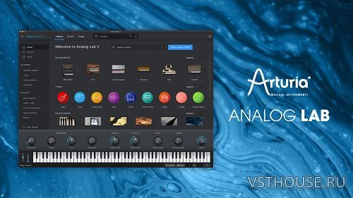 Arturia - Analog Lab V Pro v5.12.0 STANDALONE, VSTi, VSTi3, AAX x64
