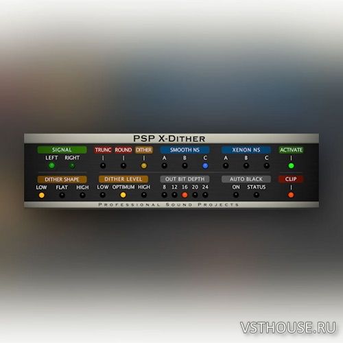 PSPaudioware - PSP X-Dither v1.1.0 VST, VST3, AAX х64 [R2R]