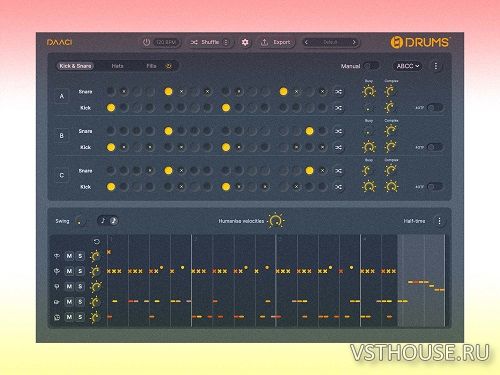 DAACI - Natural Drums v1.1.2 VSTi3, AAX x64 [MOCHA]