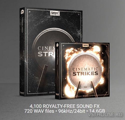 Boom Library - Cinematic Strikes (Designed) (WAV)