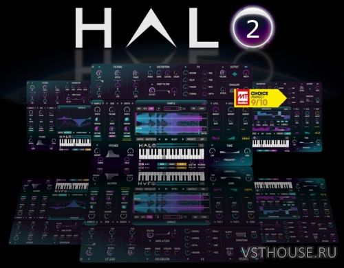 DHPlugins - HALO 2 v2.0.5 VSTi3, AAX x64 [MOCHA]