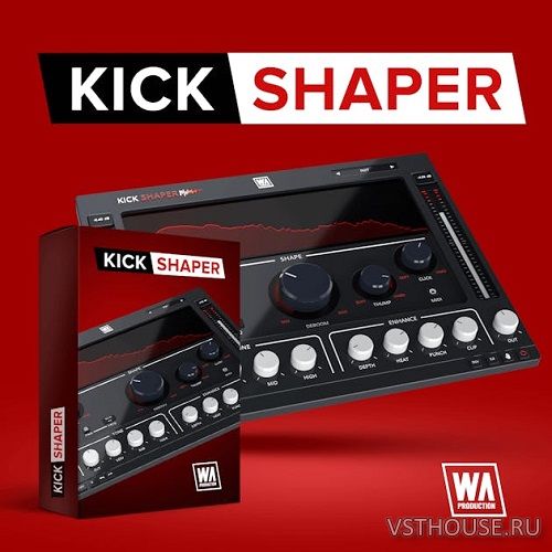 W.A. Production - KickShaper 1.0.1 VST, VST 3, AAX х86 х64