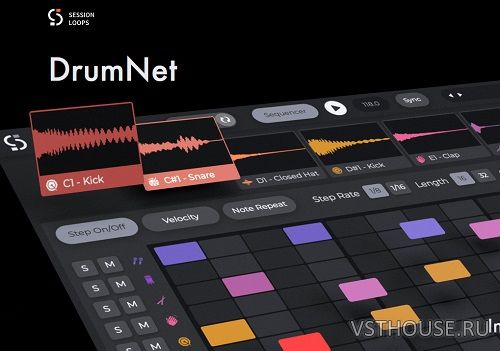 Session Loops - DrumNet v1.9.5 STANDALONE, VSTi3 x64