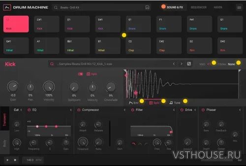 ADSR Sounds - ADSRDrumMachine 1.4.0 STANDALONE, VSTi3 x64 [MOCHA]