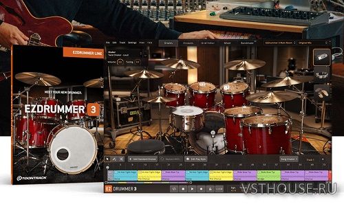 Toontrack - EZdrummer 3.1.1 STANDALONE, VSTi3, AAX, AU WIN.OSX x64