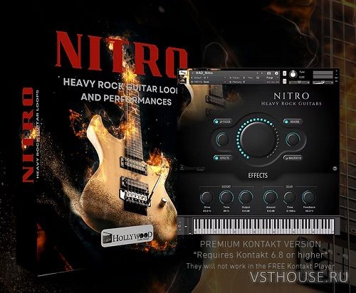 Hollywood Audio Design - Nitro Heavy Rock Guitars