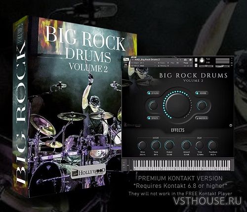 Hollywood Audio Design - Big Rock Drums Volume 2