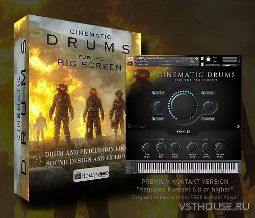 Hollywood Audio Design - Cinematic Drums for the Big Screen