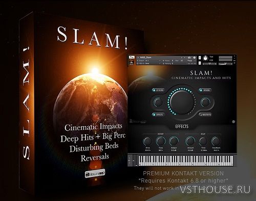 Hollywood Audio Design - Slam! Cinematic Impacts and Hits