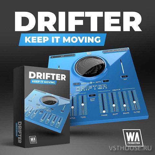 W.A Production - Drifter v1.0.0 VST, VST3, AAX x86 x64 [TCD]