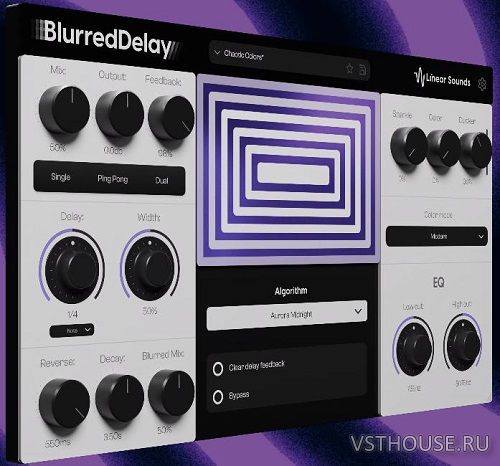 Linear Sounds - BlurredDelay v1.1.3 VST3, AAX x64 [R2R]