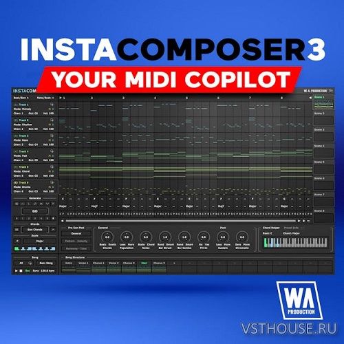 W.A. Production - Instacomposer 3 v3.0.0.251014 VSTi, VSTi3, AAX x64