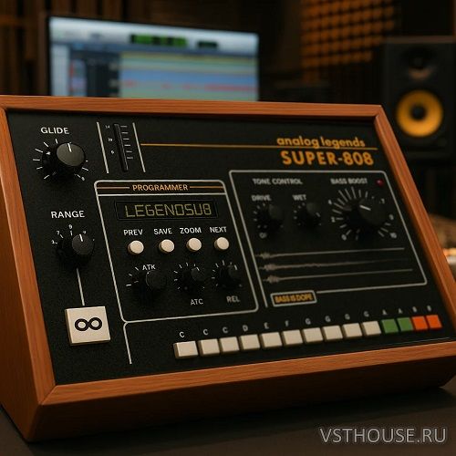 Analog Legends - Super 808 v1.0.7 VSTi, VSTi3, AAX x64