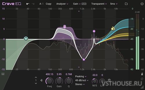 Crave DSP - Crave EQ 2 v2.2.13 VST, VST3, AAX x86 x64 [R2R]