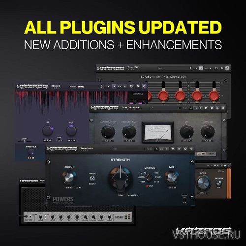 Kazrog - Plugins Bundle VST, VST3, AAX x64 (WIN) [10.2025] GTA