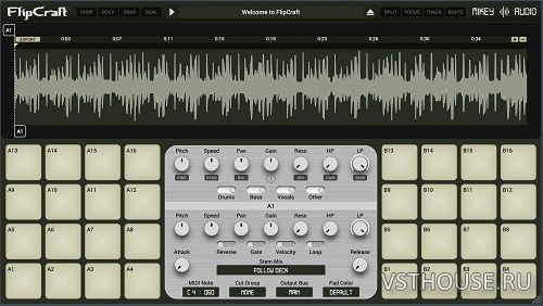 Mikey Audio - FlipCraft v1.1.1 VSTi3 x64 [MOCHA]