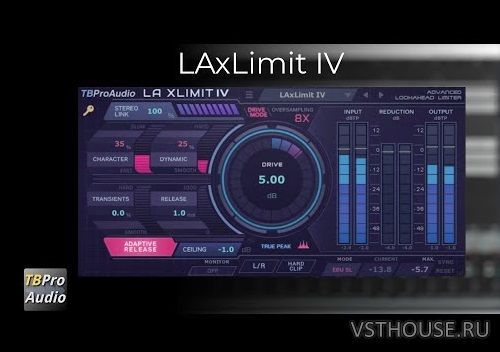 TBProAudio - LAxLimit4 v4.2.1 VST, VST3, AAX x86 x64 [BUBBiX]