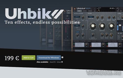 U-he - Uhbik 2 v.2.0.0 VST3, AAX,CLAP WIN.OSX.LINUX x64