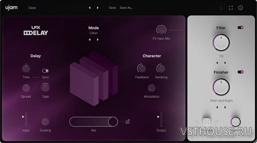 UJAM - UFX-DELAY v1.0.1 VST, VST3, AAX x64 [TCD]
