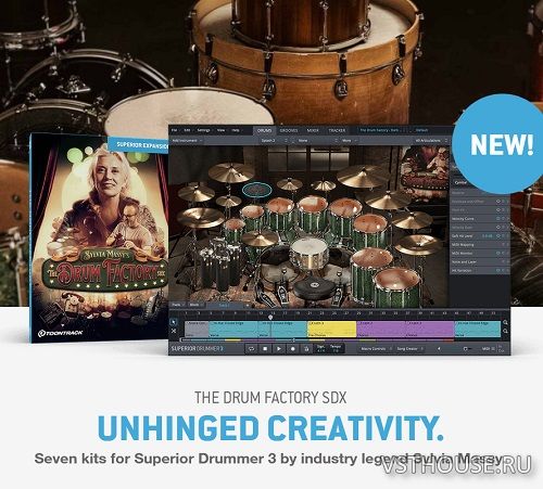 Toontrack - The Drum Factory (SOUNDBANK) Toontrack - The Drum Factory (SOUNDBANK)