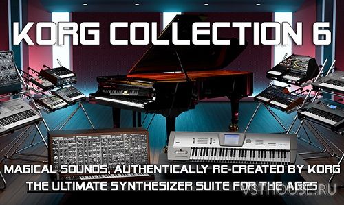 KORG - Collection 6 v6.1.1 STANDALONE, VSTi3, AAX x64 KORG - Collection 6 v6.1.1 STANDALONE, VSTi3, AAX x64